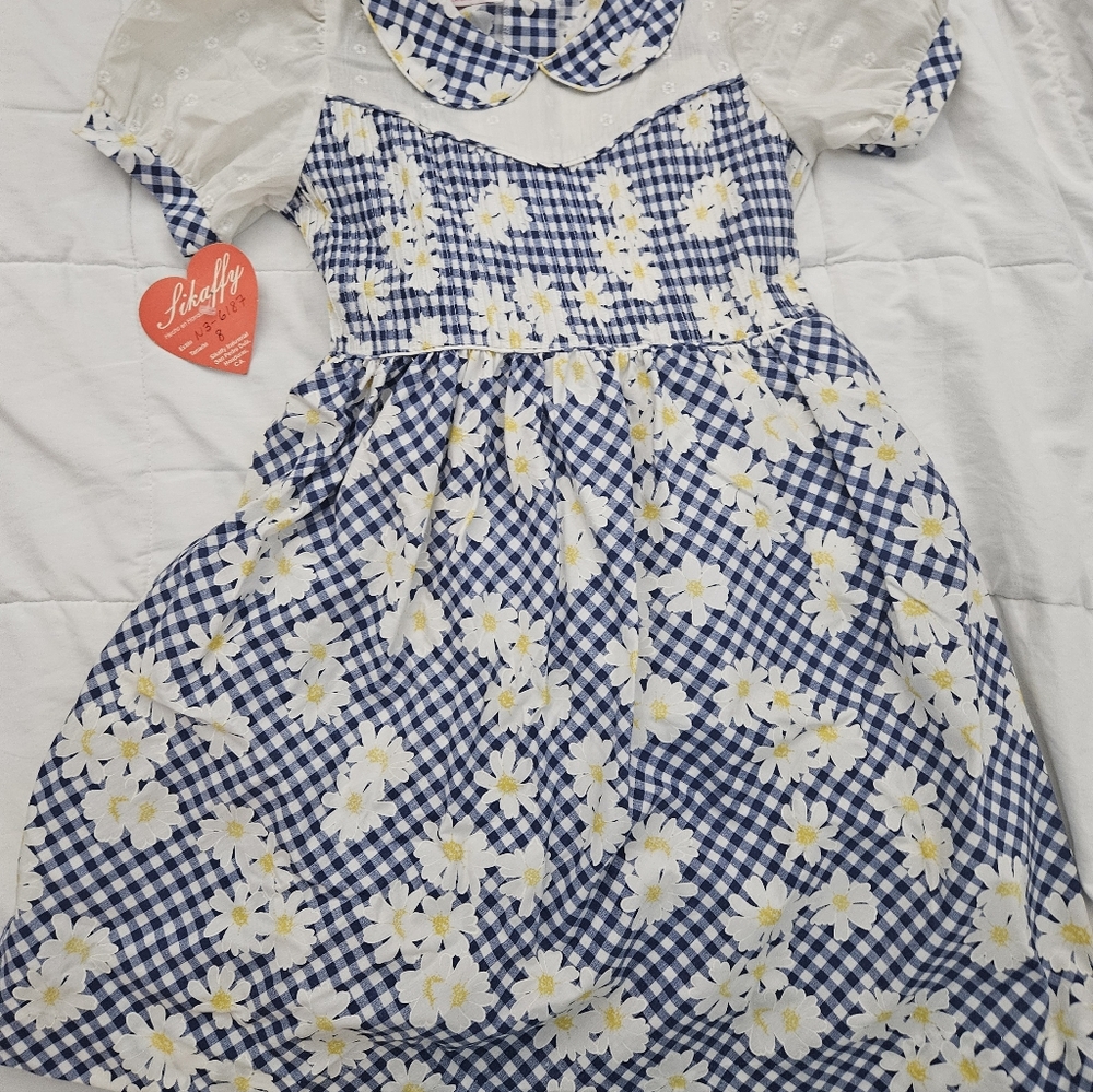 New Sicaffy girls dress size 8